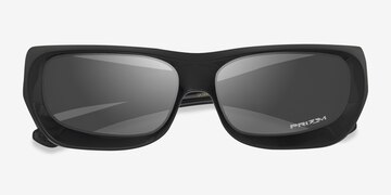 Polished Black Oakley De Soto -  Plastic Sunglasses