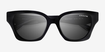 Noir Coach HC8418U Cad18 -  Écoresponsables Lunettes de soleil