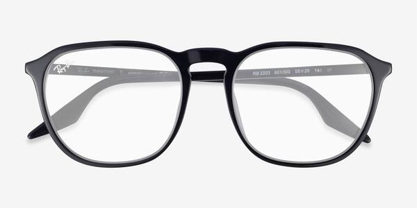 Polished Black Ray-Ban RB2203 -  Acetate Sunglasses