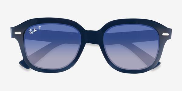 Navy Ray-Ban RB4398 Erik -  Plastic Sunglasses