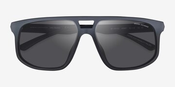 Matte Gray Gradient Black Armani Exchange AX4161SU -  Écoresponsables Lunettes de soleil