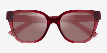 Shiny Transparent Cherry Armani Exchange AX4164SU -  Écoresponsables Lunettes de soleil