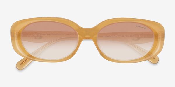 Milky Camel Coach HC8443D CBY84 -  Eco-friendly Lunettes de soleil