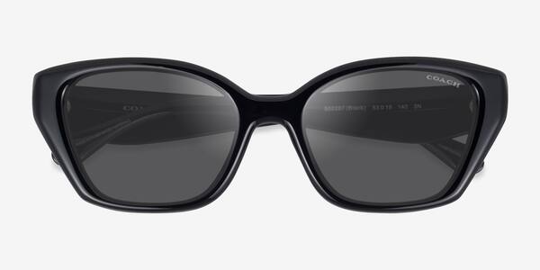 Black Coach HC8434U CBY91 -  Eco-friendly Sunglasses
