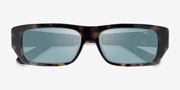 Beige Tortoise Vogue Eyewear VO5657SU -  Acetate Sunglasses