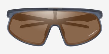 Matte Transparent Abyss Oakley Rslv -  Plastic Sunglasses