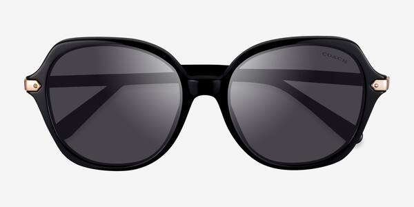 Black Coach HC8377U Cl928 -  Acetate Sunglasses