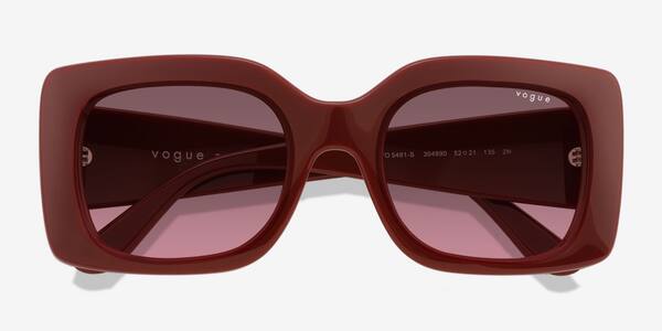 Full Bordeaux Vogue Eyewear VO5481S -  Plastique Lunettes de soleil