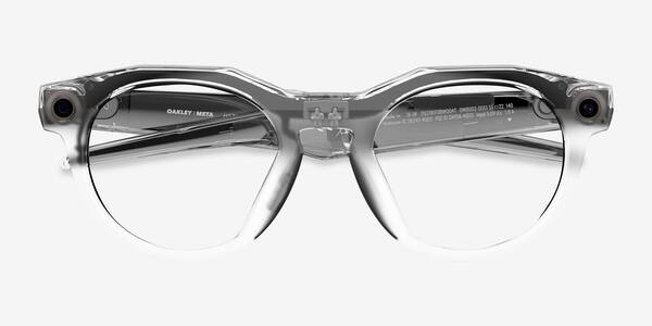Clear Oakley Meta HSTN -  Plastic Ai-glasses