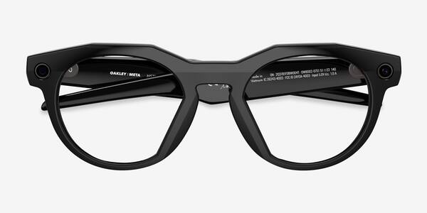 Black Oakley Meta HSTN -  Plastic Ai-glasses