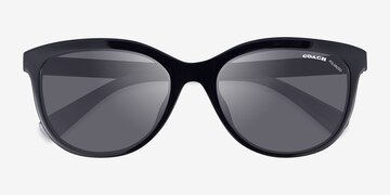 Black Coach HC8285U L1137 -  Plastic Sunglasses