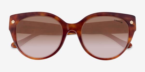 Caramel Tortoise Coach HC8393U CR612 -  Acétate Lunettes de soleil
