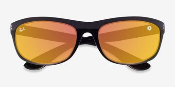 Black Ray-Ban RB4089 Balorama -  Plastic Sunglasses