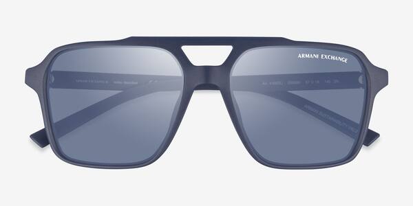 Matte Blue Armani Exchange AX4166SU -  Plastic Sunglasses