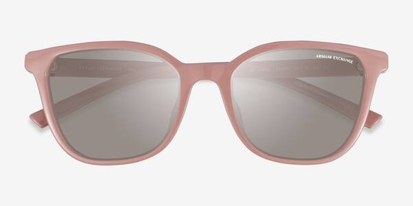 Nude Beige Armani Exchange AX4168SU -  Plastic Sunglasses