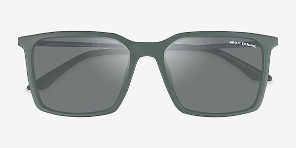 Matte Green Armani Exchange AX4170SU - Metal Sunglasses Matte Green Armani Exchange AX4170SU - Metal Sunglasses