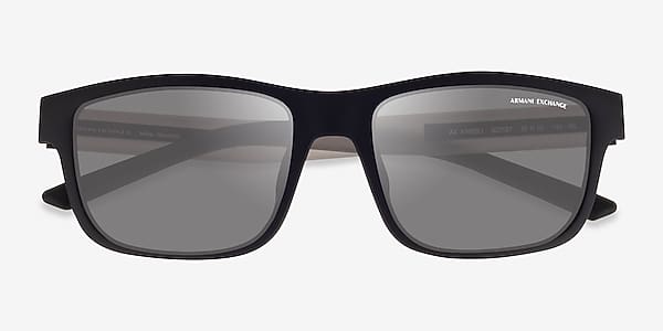 Matte Black Armani Exchange AX4169SU - Plastic Sunglasses Matte Black Armani Exchange AX4169SU - Plastic Sunglasses