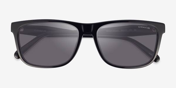 Noir Coach HC8454U CDP55 -  Acétate Lunettes de soleil