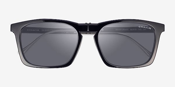Black Coach HC8455 CDP54 - Plastic Sunglasses Black Coach HC8455 CDP54 - Plastic Sunglasses