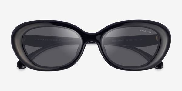 Noir Coach HC8448U CDP35 -  Alternative-materials Lunettes de soleil