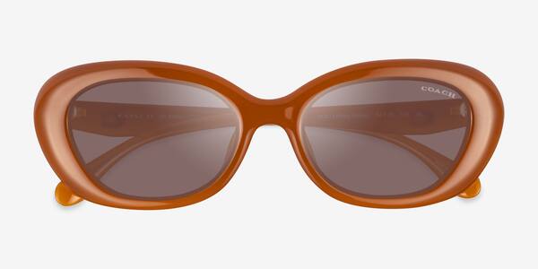 Milky Amber Coach HC8448U Cdp35 -  Alternative-materials Sunglasses