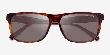Walnut Tortoise Coach HC8454U  Cdp55 -  Acetate Sunglasses