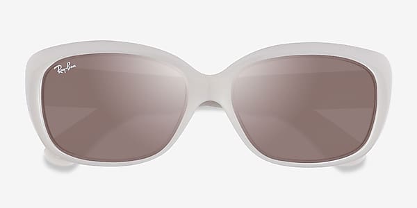 Opal Ivory Ray-Ban RB4101 Jackie Ohh - Plastic Sunglasses Opal Ivory Ray-Ban RB4101 Jackie Ohh - Plastic Sunglasses