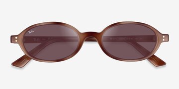 Cream Tortoise Ray-Ban RB4472 -  Plastic Sunglasses