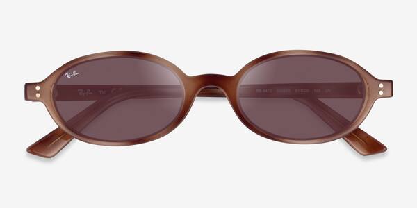 Cream Tortoise Ray-Ban RB4472 -  Plastic Sunglasses