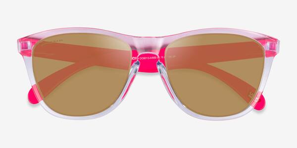 Clear Oakley OO9013 Frogskins Tm -  Plastic Sunglasses