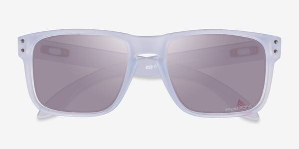 Matte Clear Oakley OO9102 Holbrook -  Plastic Sunglasses
