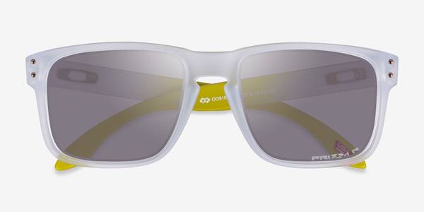 Matte Clear Oakley OO9102 Holbrook -  Plastique Lunettes de soleil