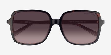 Dark Tortoise Michael Kors MK2098U Isle Of Palms -  Acetate Sunglasses