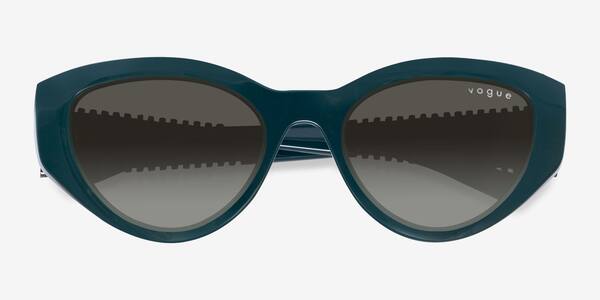 Full Dark Green Vogue Eyewear VO5566S -  Plastique Lunettes de soleil