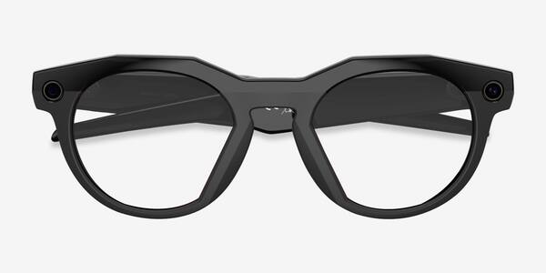 Black Oakley Meta HSTN -  Plastic Ai-glasses