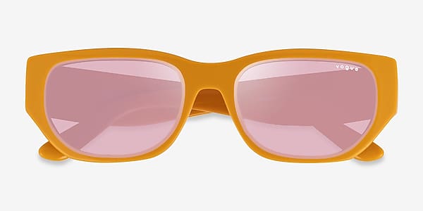 Full Ocher Vogue Eyewear VO5586S - Acetate Sunglasses Full Ocher Vogue Eyewear VO5586S - Acetate Sunglasses