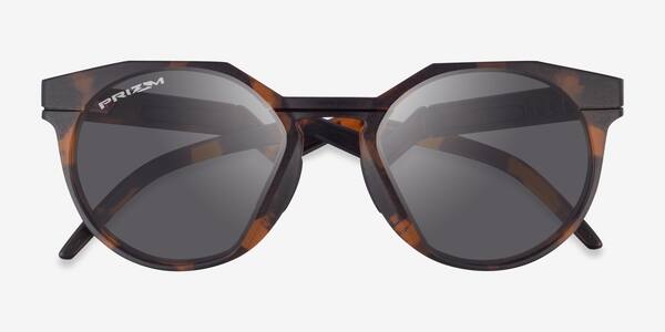 Matte Tortoise Oakley OO9242A HSTN -  Plastic Sunglasses