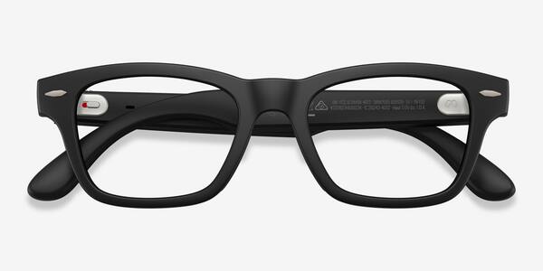 Matte Black Ray-Ban Meta Audio Burbank -  Plastic Ai-glasses