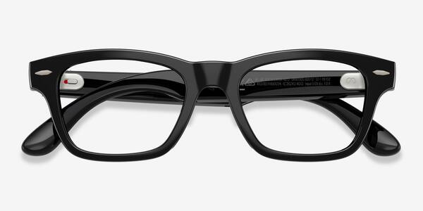 Shiny Black Ray-Ban Meta Audio Burbank -  Plastic Ai-glasses