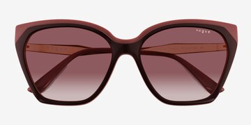 Red Purple Vogue Eyewear VO5521S -  Metal Sunglasses