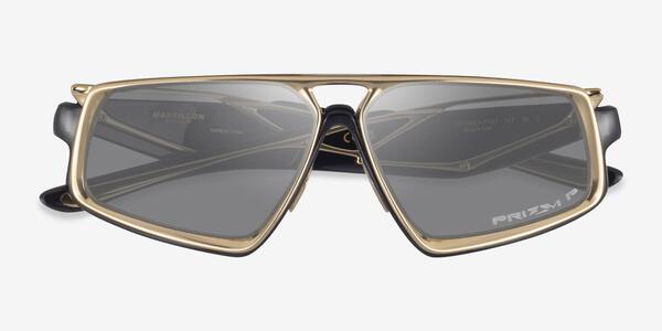 Black Ink Oakley Massillon -  Titanium Sunglasses