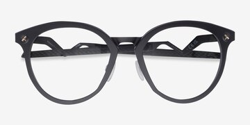 Matte Black Oakley Cognitive R -  Titanium Eyeglasses