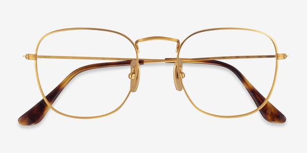 Matte Gold Ray-Ban RB8157V Frank -  Titanium Lunettes de vue