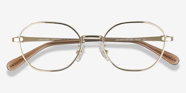 Shiny Light Gold Coach HC5194TD -  Titanium Eyeglasses