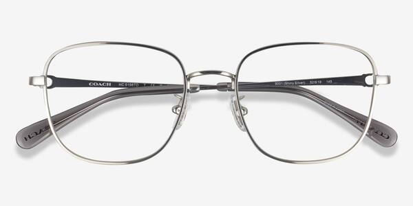 Shiny Silver Coach HC5198TD -  Titanium Eyeglasses