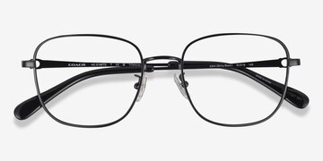 Shiny Black Coach HC5198TD -  Titanium Eyeglasses