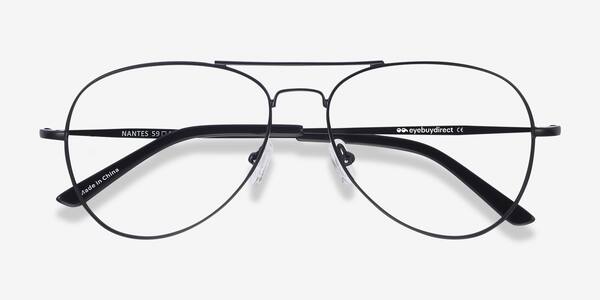 Black Nantes -  Metal Eyeglasses