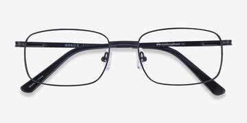 Noir Jerauld -  Classiques Métal Lunettes de vue