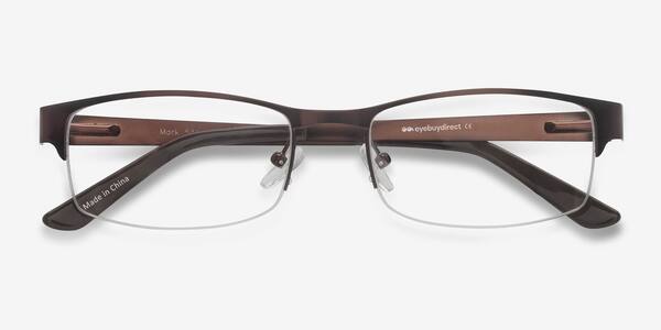 Coffee Mark -  Metal Eyeglasses