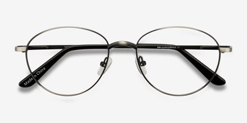 Gunmetal Nara -  Vintage Métal Lunettes de vue